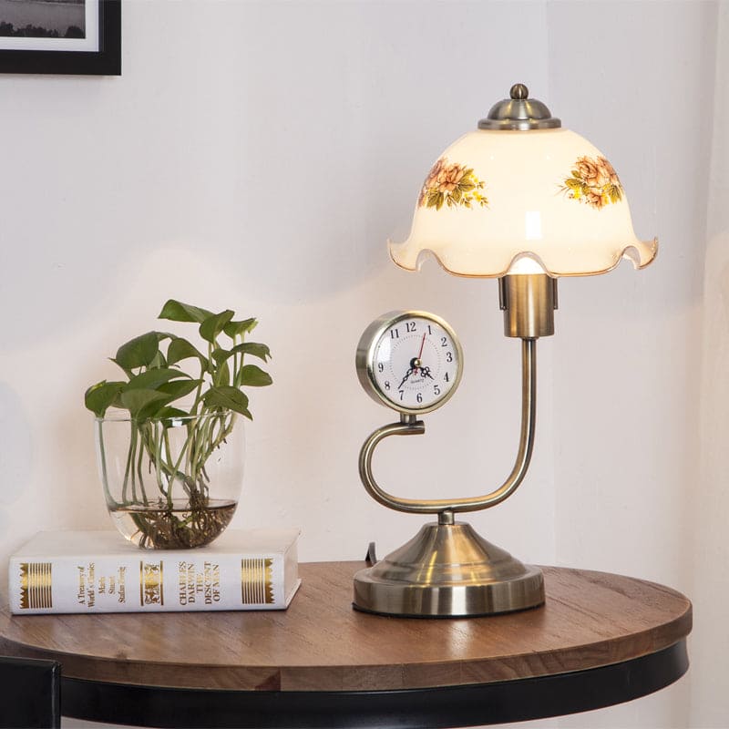 FloraGlow Flower Table Lamp – Charming Country-Style Lighting for Cozy Home Décor