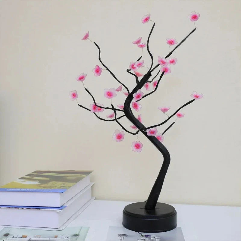 LuminaBonsai Elegant Bonsai Desk Lamp – Stylish Table Lamp with Ambient Lighting