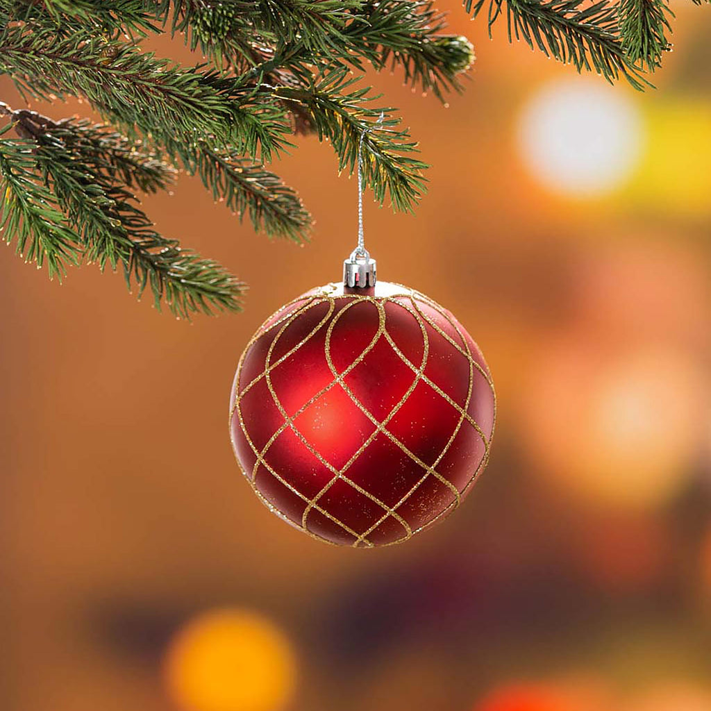 Complete Christmas Tree Decoration Set –  7.5Ft/2.3m Pre-Lit Christmas Tree Holiday Package with 250 LED Lights & 140 Ornaments