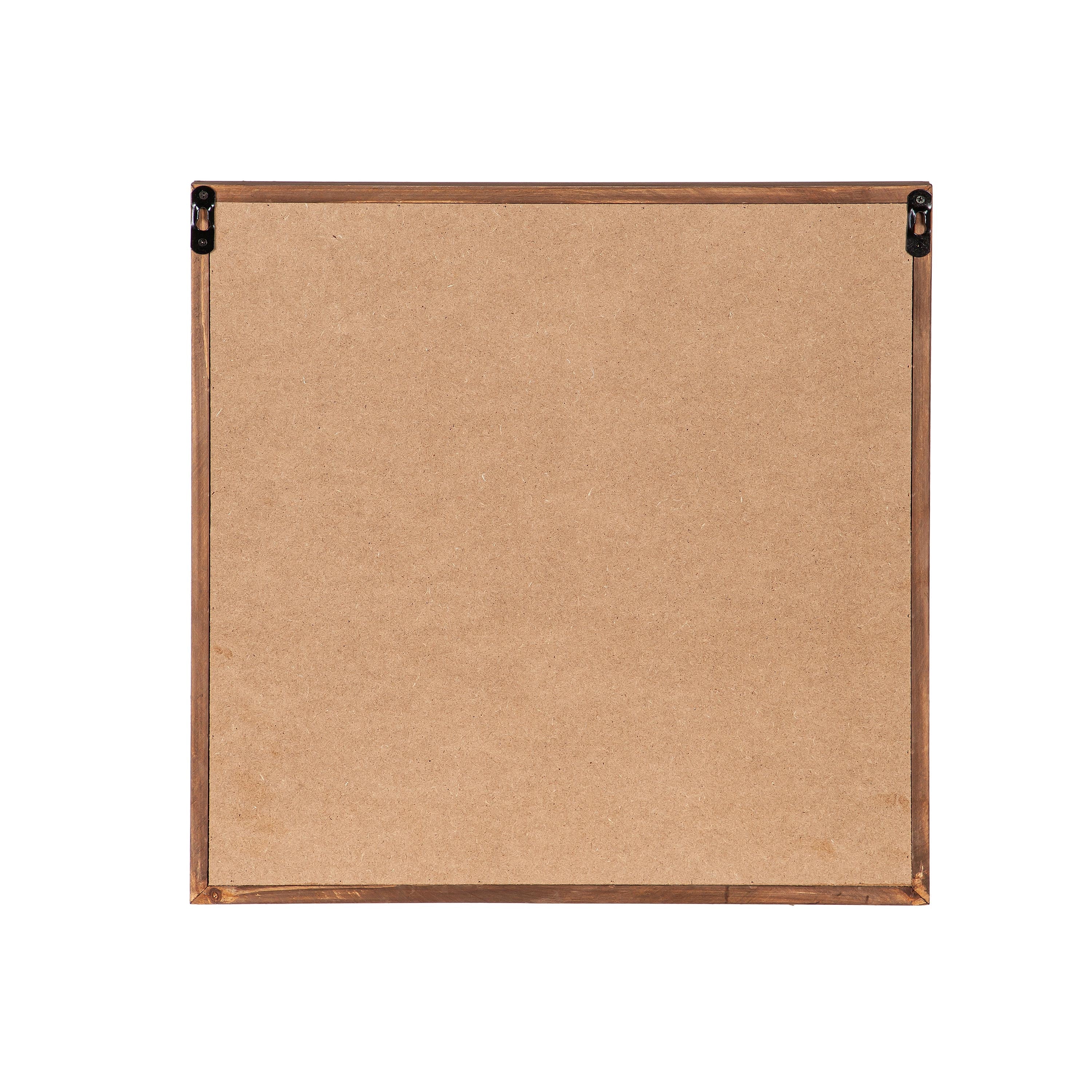 “Merry Christmas” Framed Wall Art – Rustic Holiday Sign for Festive Home Décor