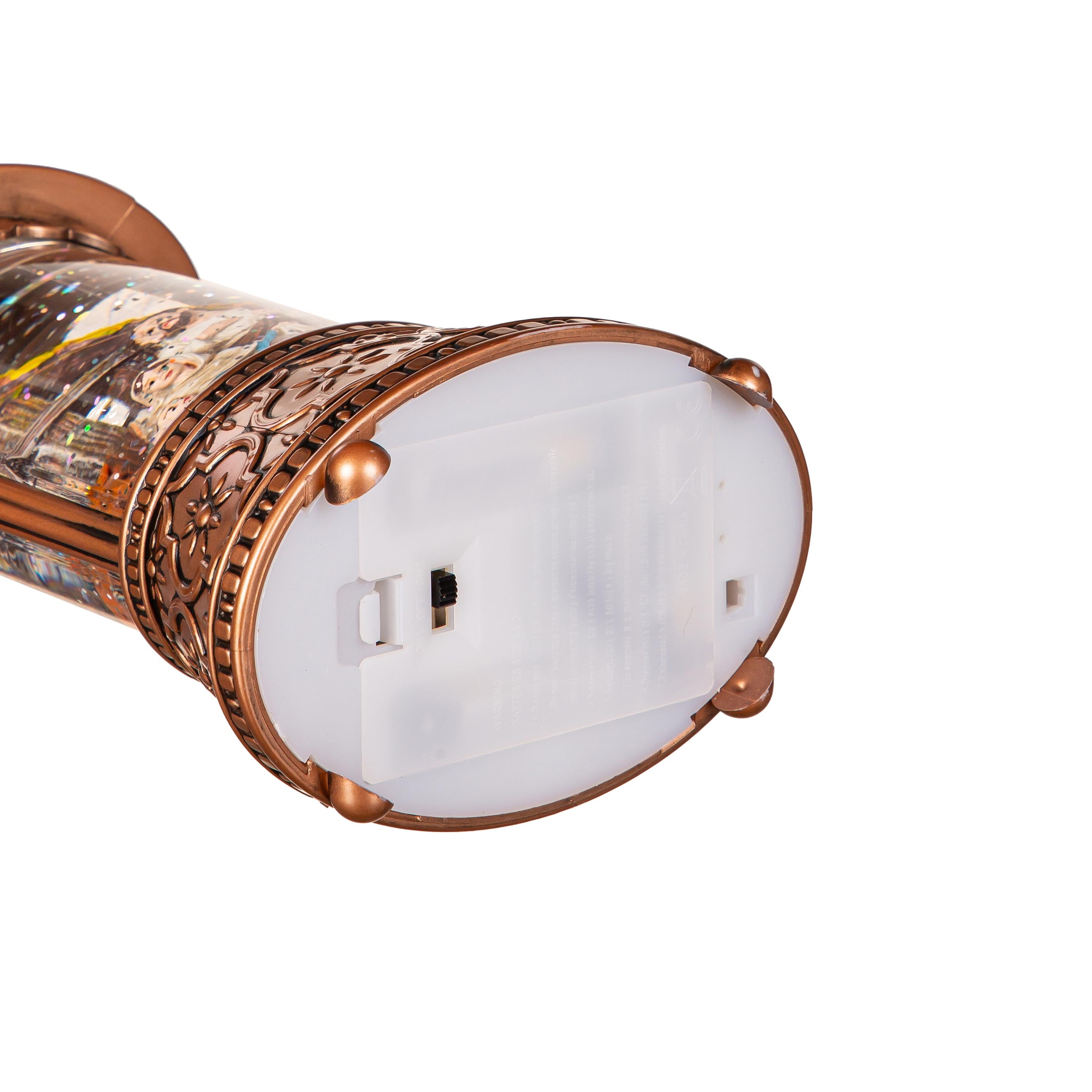 10.5" LED Nativity Water Lamp – Lighted Christmas Table Decoration with Holy Scene