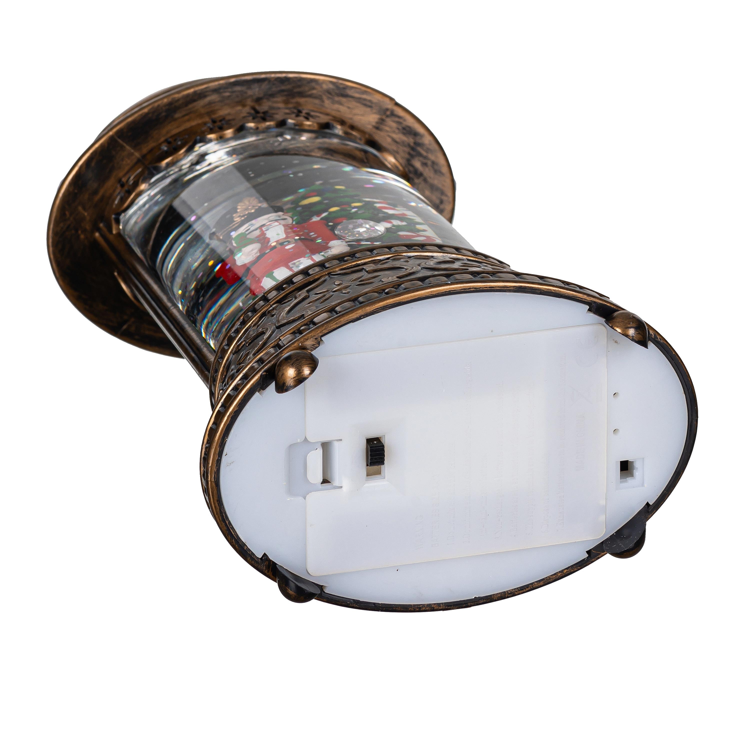 11" LED Nutcracker Water Lantern – Traditional Christmas Table Decor with Festive Holiday Spirit