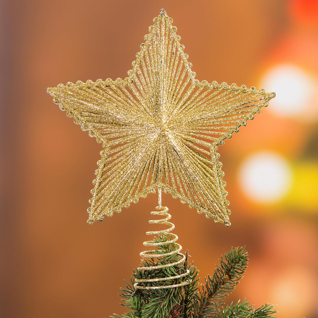 Complete Christmas Tree Decoration Set –  7.5Ft/2.3m Pre-Lit Christmas Tree Holiday Package with 250 LED Lights & 140 Ornaments