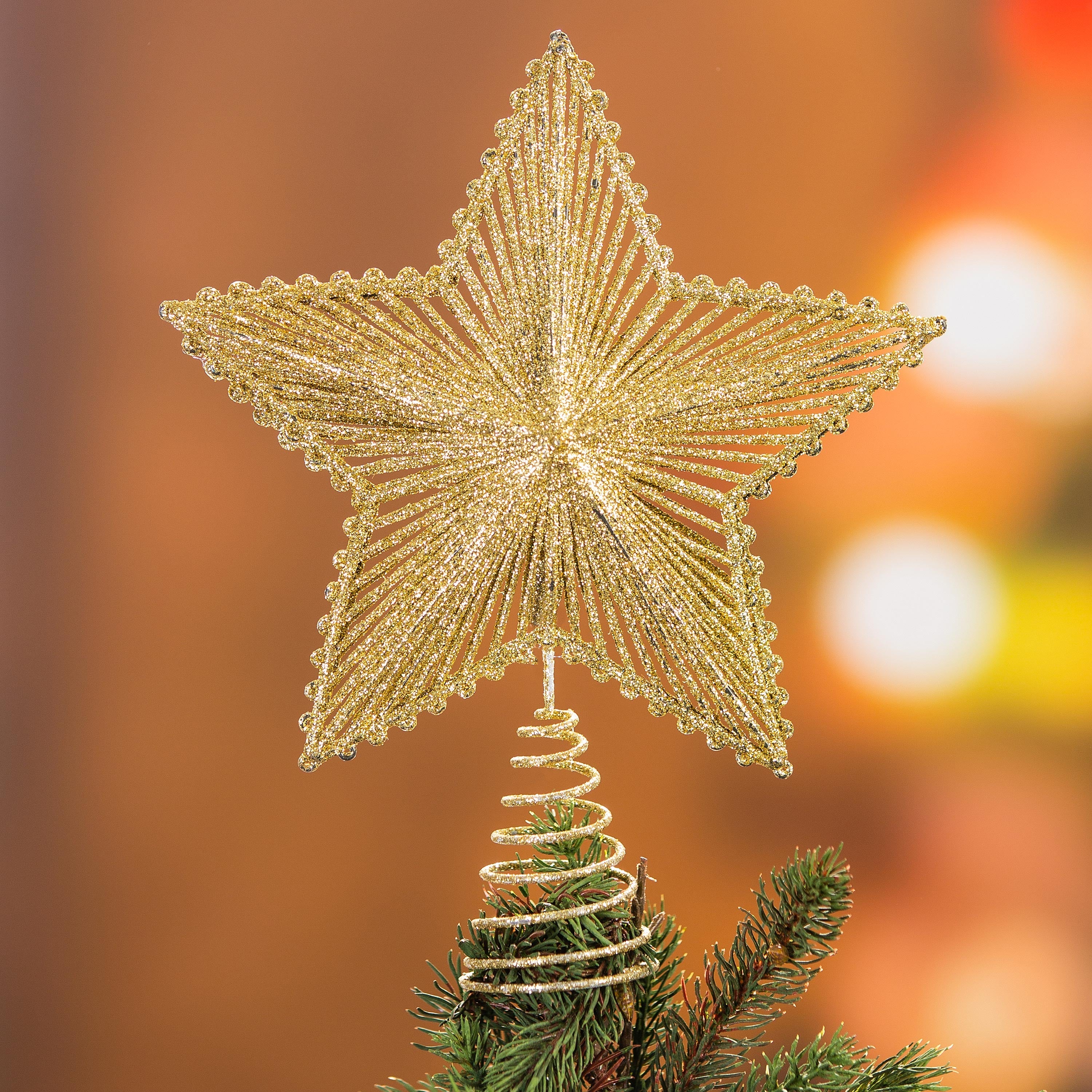 Complete Christmas Tree Decoration Set –  7.5Ft/2.3m Pre-Lit Christmas Tree Holiday Package with 250 LED Lights & 140 Ornaments