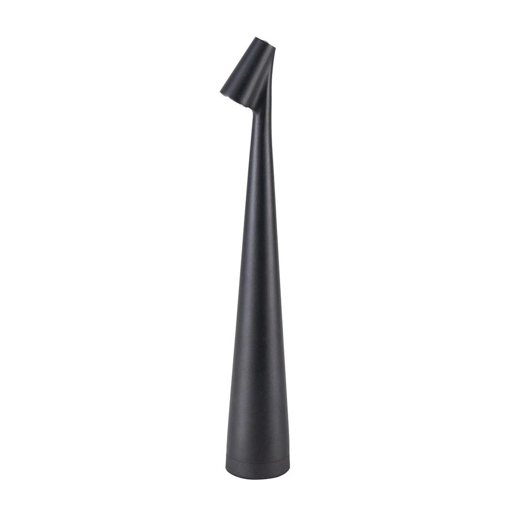 LichtSlim – Elegant Cone-Shaped LED Table Lamp with Downward Light & USB Rechargeable