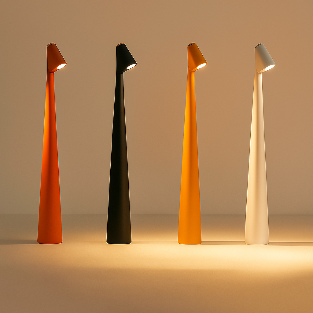 Nordic Minimalist LED Mood Table Lamp – Elegant Modern Ambient / Relaxing Light for Home & Office Decor