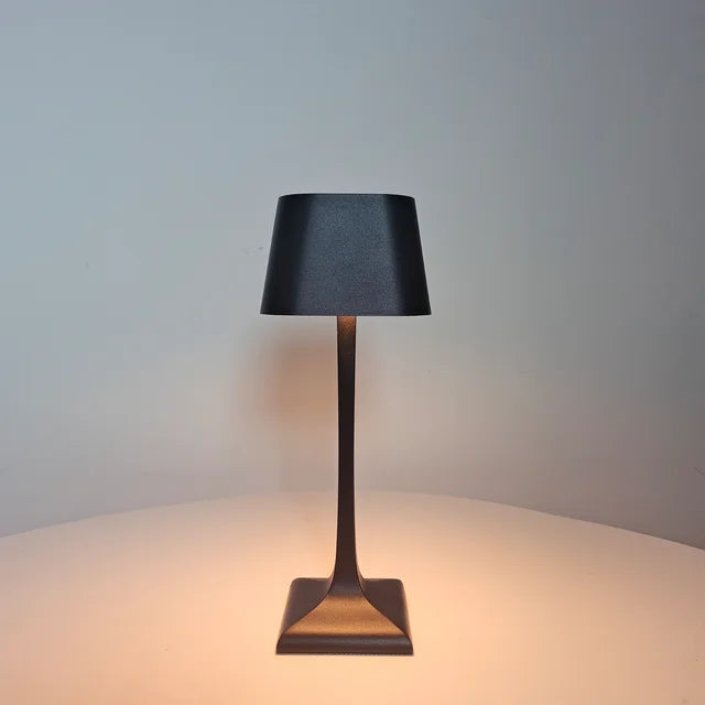PowerGlow – Elegant Square USB Table Lamp for Modern Lighting