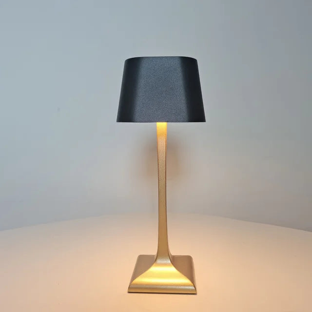 PowerGlow – Elegant Square USB Table Lamp for Modern Lighting