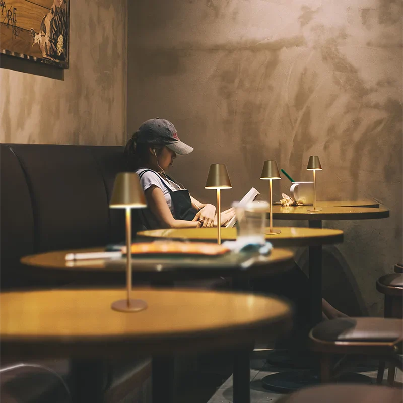 RadiantLumina Rechargeable LED Desk Lamp – Elegant & Functional Light