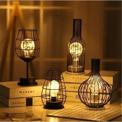 RetroEra Minimalist Lamps – Retro Art Design with Elegant Vintage Style