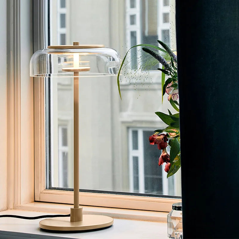 FuturaGlimmer Modern & Elegant Table Lamp – Contemporary Lighting for Stylish Interiors