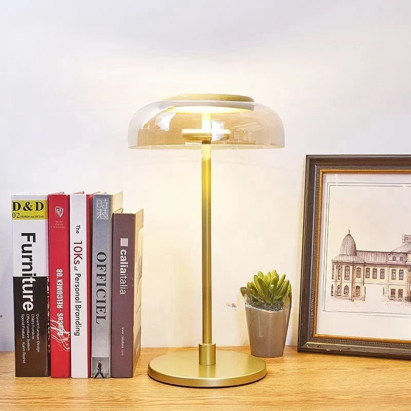 FuturaGlimmer Modern & Elegant Table Lamp – Contemporary Lighting for Stylish Interiors