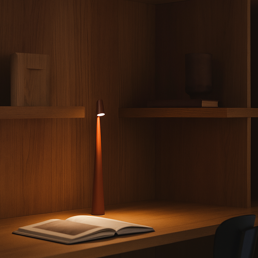 Nordic Minimalist LED Mood Table Lamp – Elegant Modern Ambient / Relaxing Light for Home & Office Decor