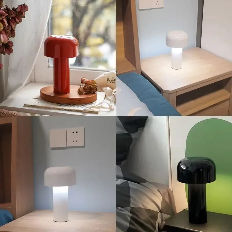 TouchMush – Innovative & Elegant Soft Sponge Table Lamp for Modern Spaces