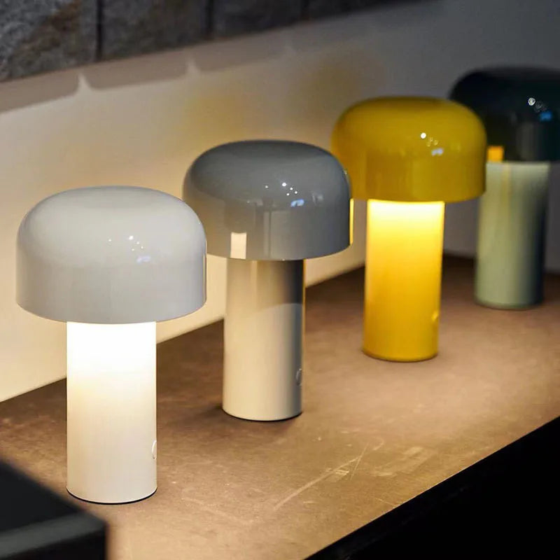 TouchMush – Innovative & Elegant Soft Sponge Table Lamp for Modern Spaces