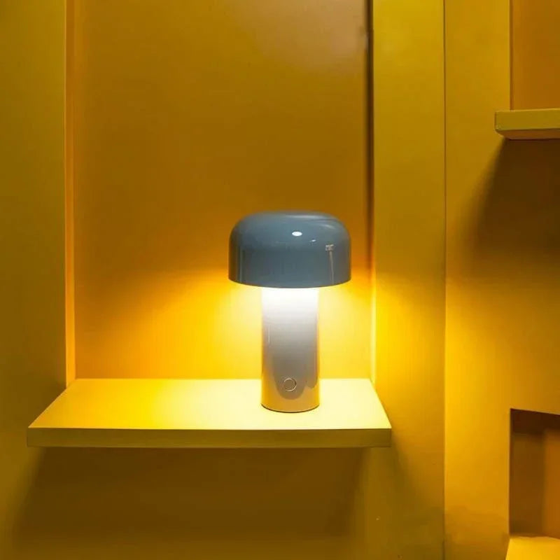 TouchMush – Innovative & Elegant Soft Sponge Table Lamp for Modern Spaces