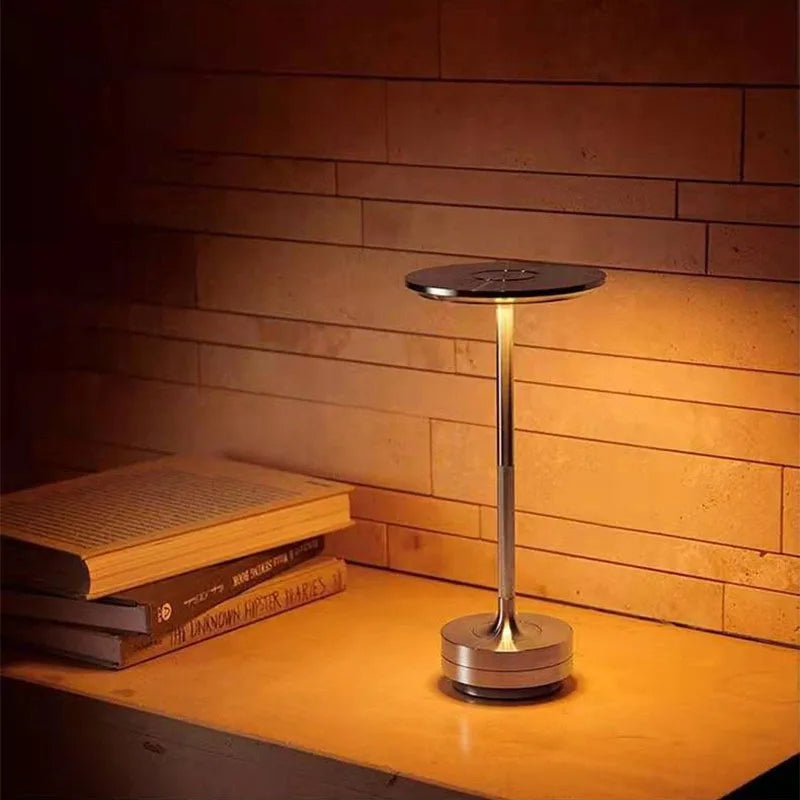 DimmRustic Industrial Adjustable Table Lamp – Modern Vintage Lighting for Stylish Interiors