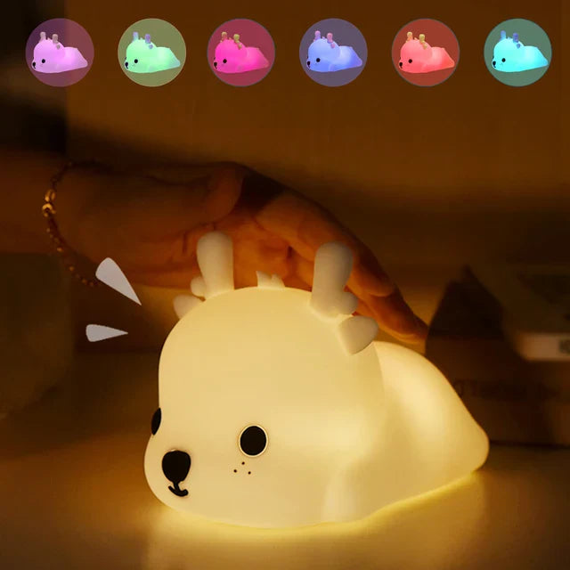 GlowMate Soothing LED Night Light for Kids – Gentle Sleep Lamp for Comfort & Calm