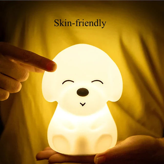 GlowMate Soothing LED Night Light for Kids – Gentle Sleep Lamp for Comfort & Calm