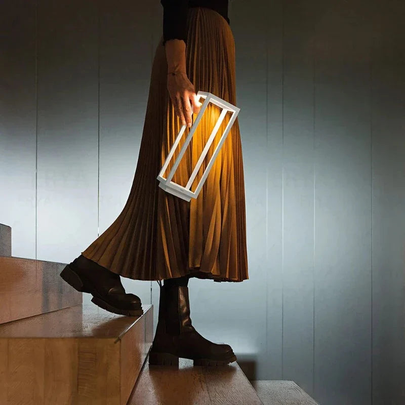 GlowVision LED Table Lamp – Modern Wireless Desk Lighting