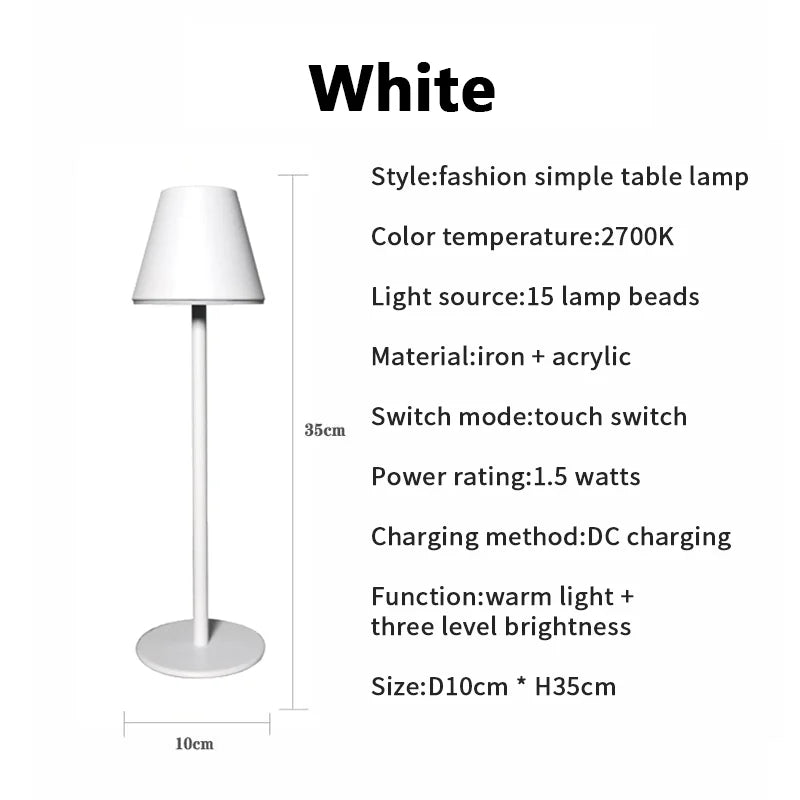 LumiFree – Elegant & Practical Wireless Desk Lamp for Modern Workspaces