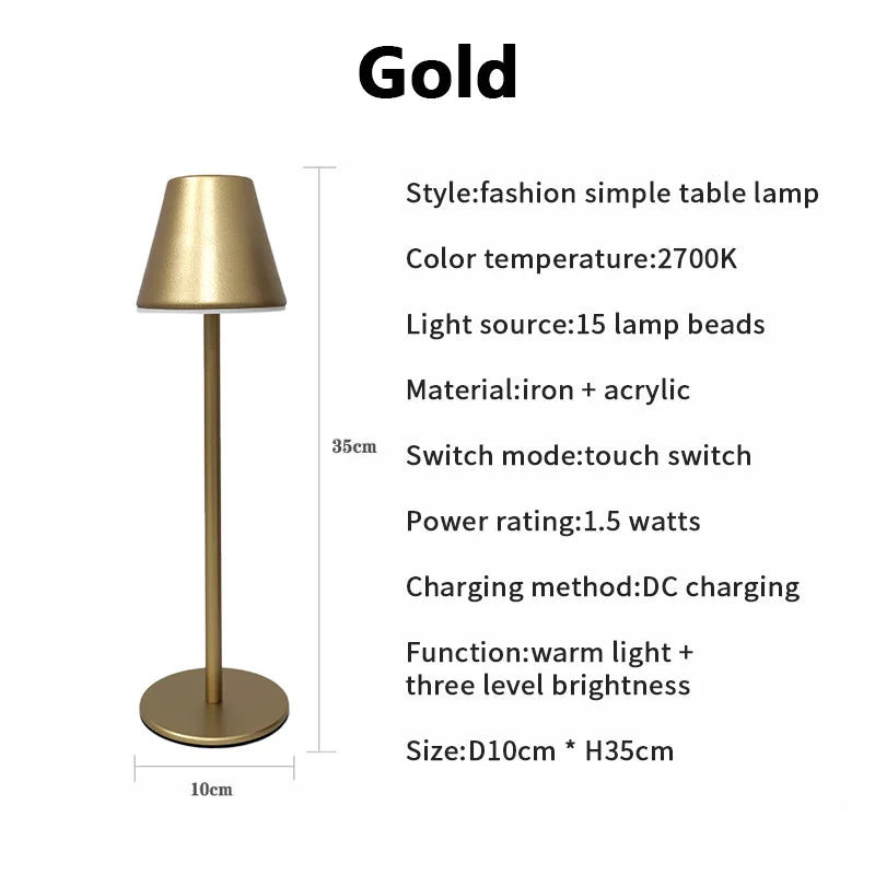 LumiFree – Elegant & Practical Wireless Desk Lamp for Modern Workspaces