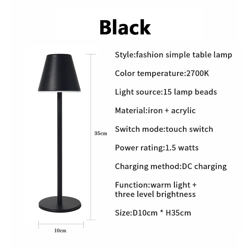LumiFree – Elegant & Practical Wireless Desk Lamp for Modern Workspaces