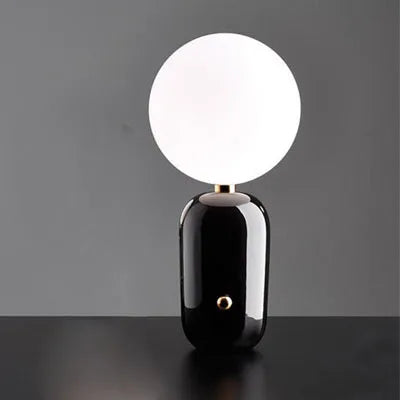 WinterGlo Modern Scandinavian Table Lamp – Creative Nordic Design Lighting