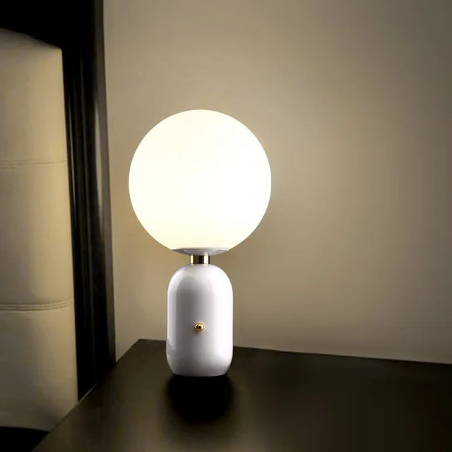 WinterGlo Modern Scandinavian Table Lamp – Creative Nordic Design Lighting