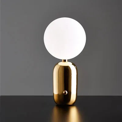 WinterGlo Modern Scandinavian Table Lamp – Creative Nordic Design Lighting