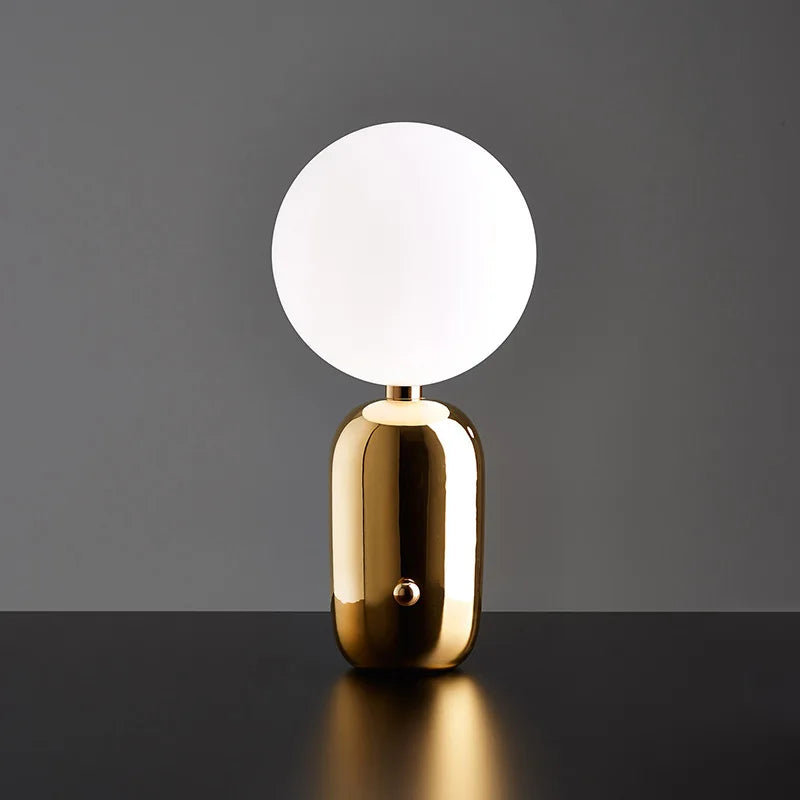 WinterGlo Modern Scandinavian Table Lamp – Creative Nordic Design Lighting