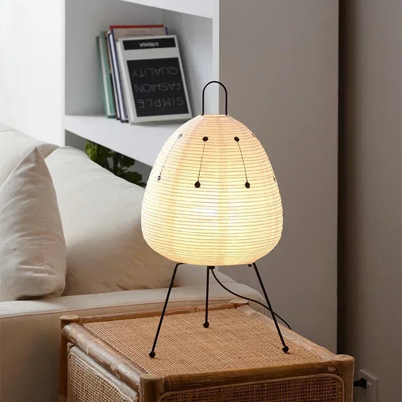 SabiGlow Natural Design LED Table Lamp – Elegant Ambient Lighting for Living Spaces