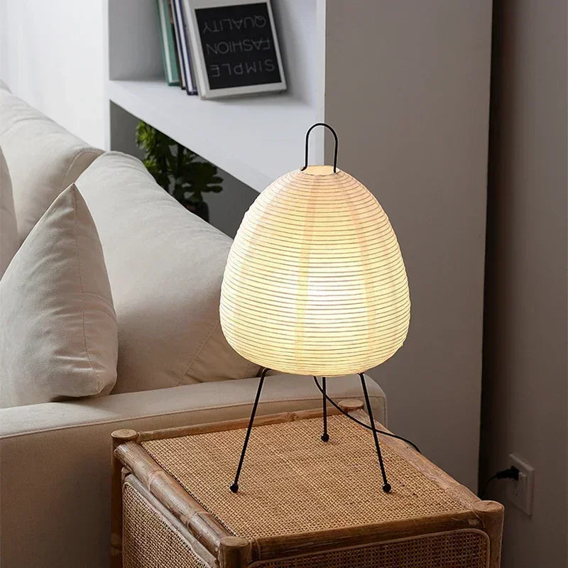 SabiGlow Natural Design LED Table Lamp – Elegant Ambient Lighting for Living Spaces