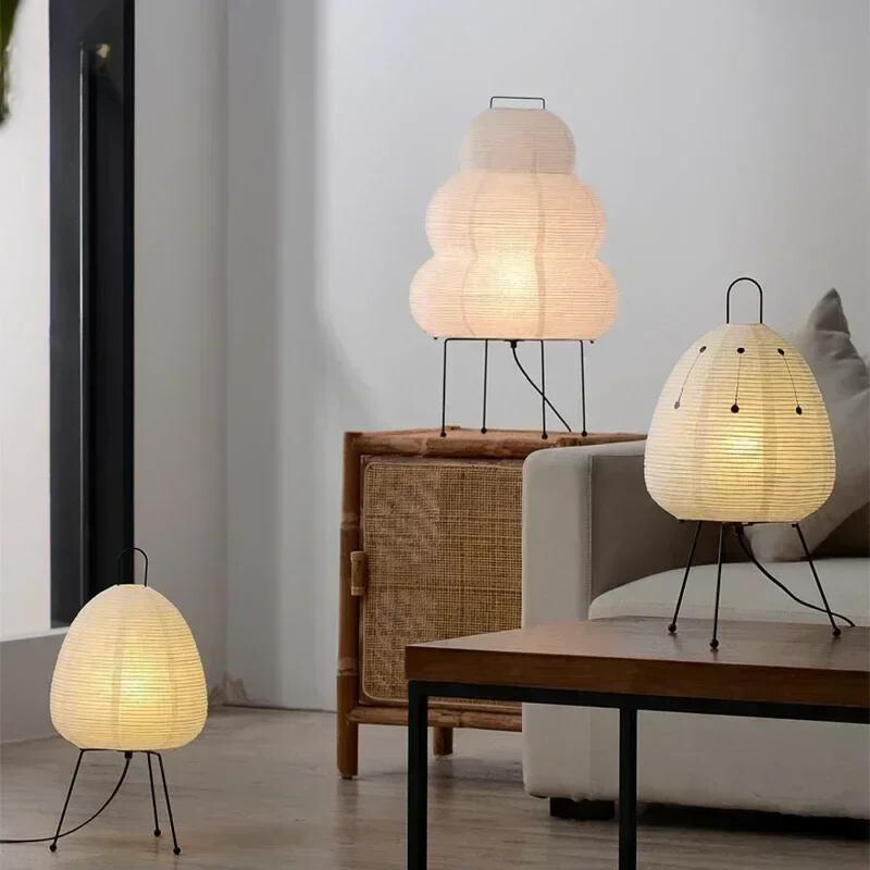 SabiGlow Natural Design LED Table Lamp – Elegant Ambient Lighting for Living Spaces