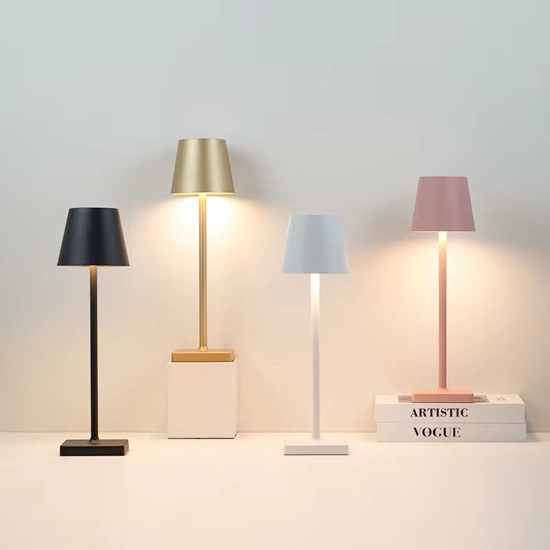 Rechargeable Wireless Table Lamp – Elegant & Practical LED Lighting for Home, Office, or Bedroom