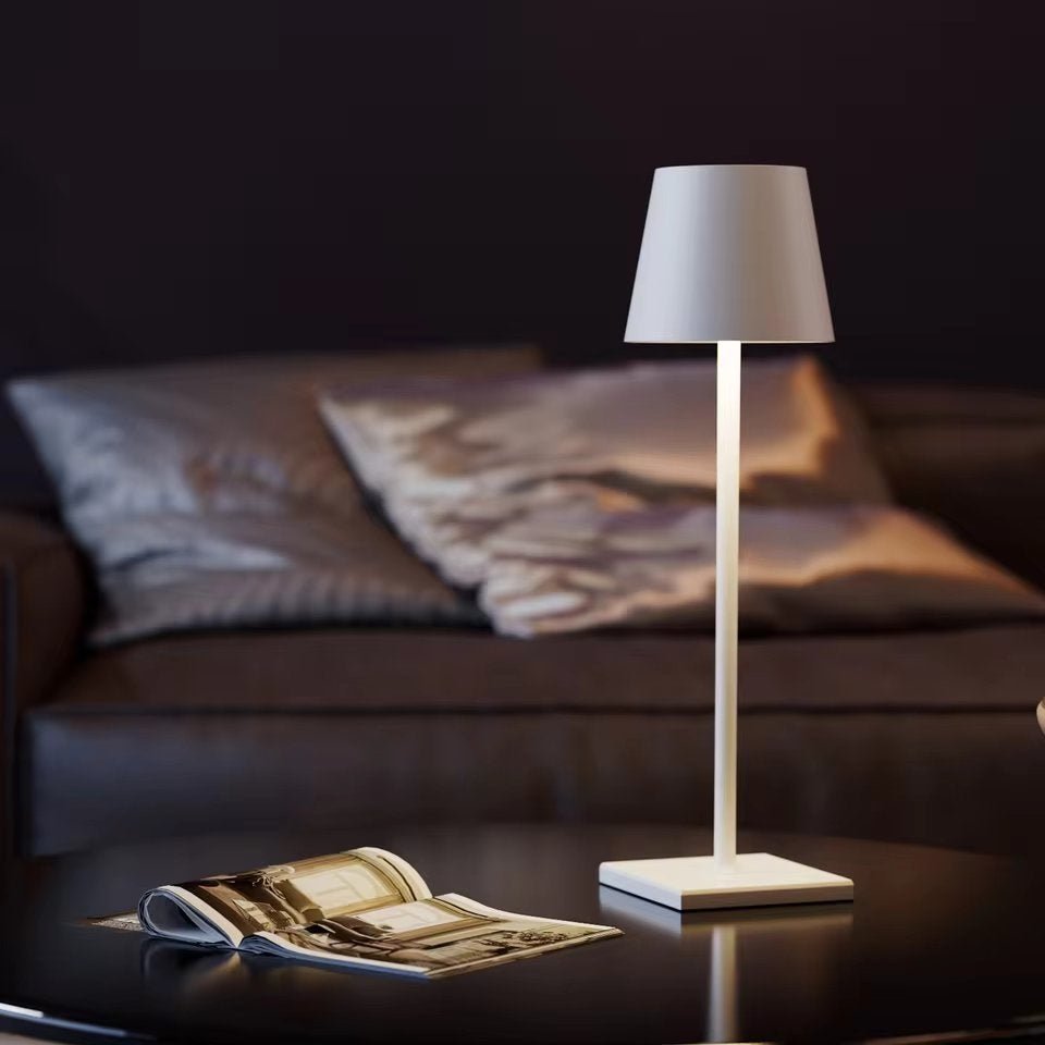 Rechargeable Wireless Table Lamp – Elegant & Practical LED Lighting for Home, Office, or Bedroom