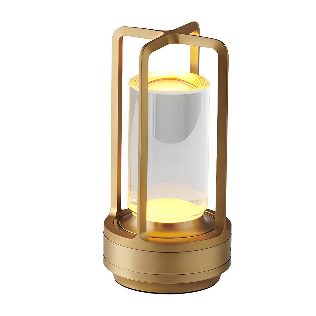 Wireless Portable LED Table Lamp – Touch Control Bedside Lamp, Adjustable Brightness, Rechargeable Night Light