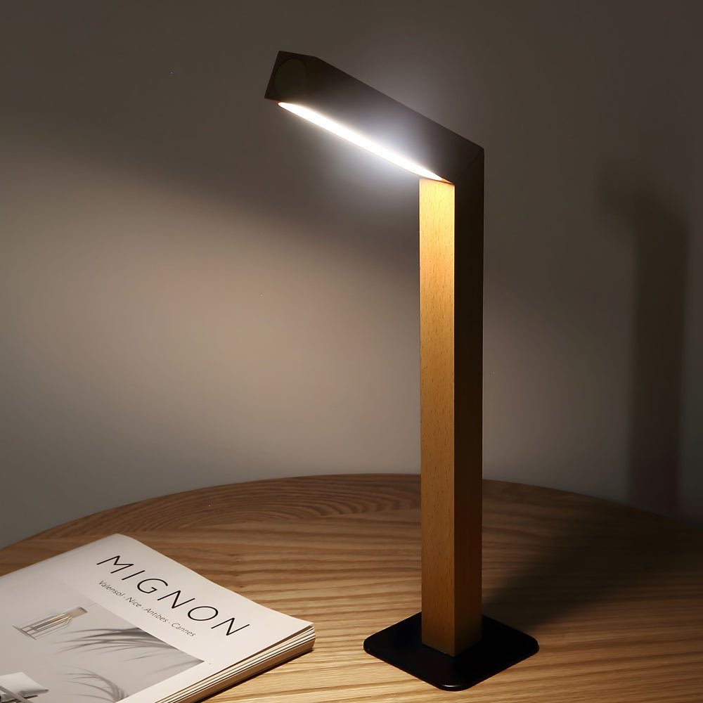 Touch Control Table Lamp – Modern Linear LED Ambient Light for Bedroom, Living Room & Office